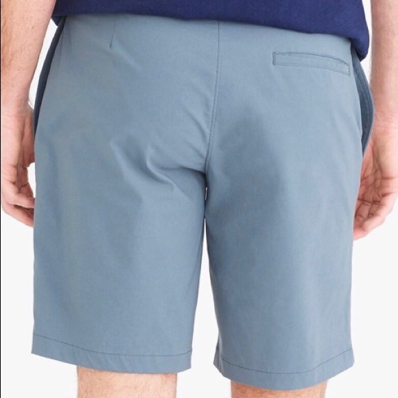 JCrew 9" Gramercy khaki short Pale Blue Size 33 - Picture 3 of 6